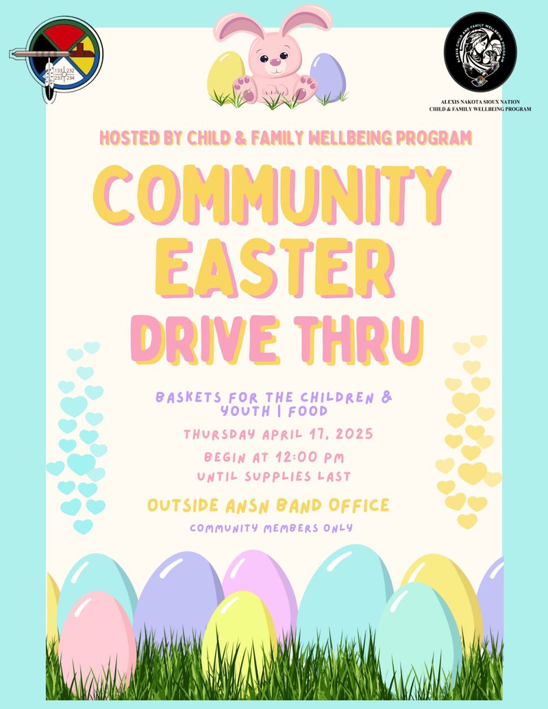 Easter Drive-Thru – Alexis Nakota Sioux Nation