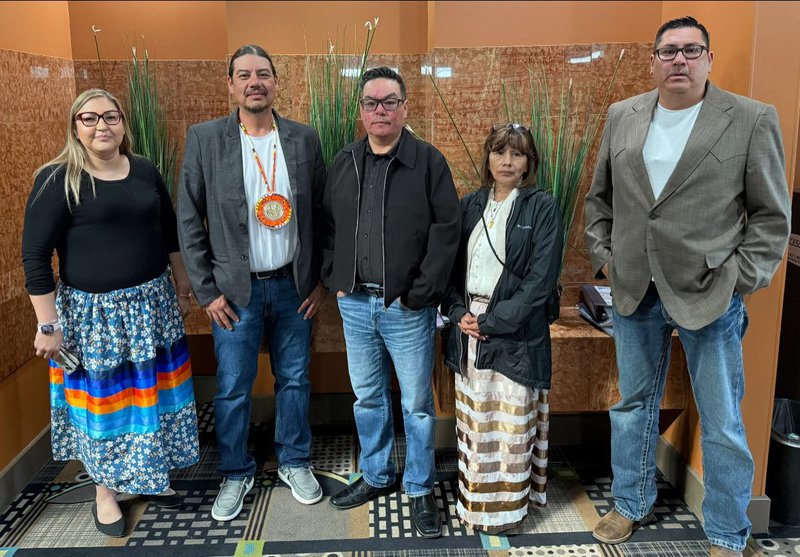Sunchild First Nation Council during a leadership orientation session.