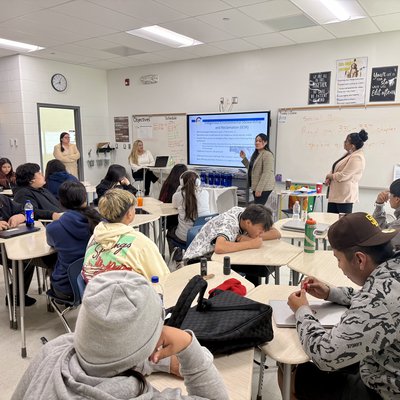 YTC Visits Chief Aranazhi School, Alexis Nakota Sioux Nation